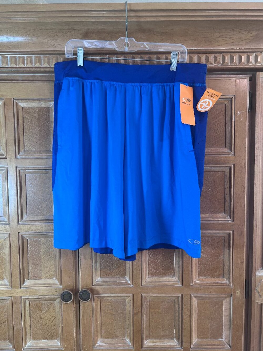 Champion Stretch Flat Panel Ventilated Shorts Blue XXL